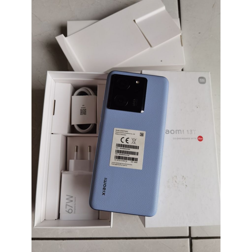 xiomi 13T 5G 12/256 fulset original mulus