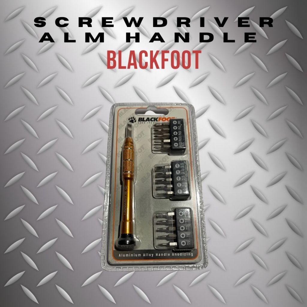 BLACKFOOT Obeng Kecil Obeng Kacamata Obeng Jam Tangan Obeng Set Screwdriver