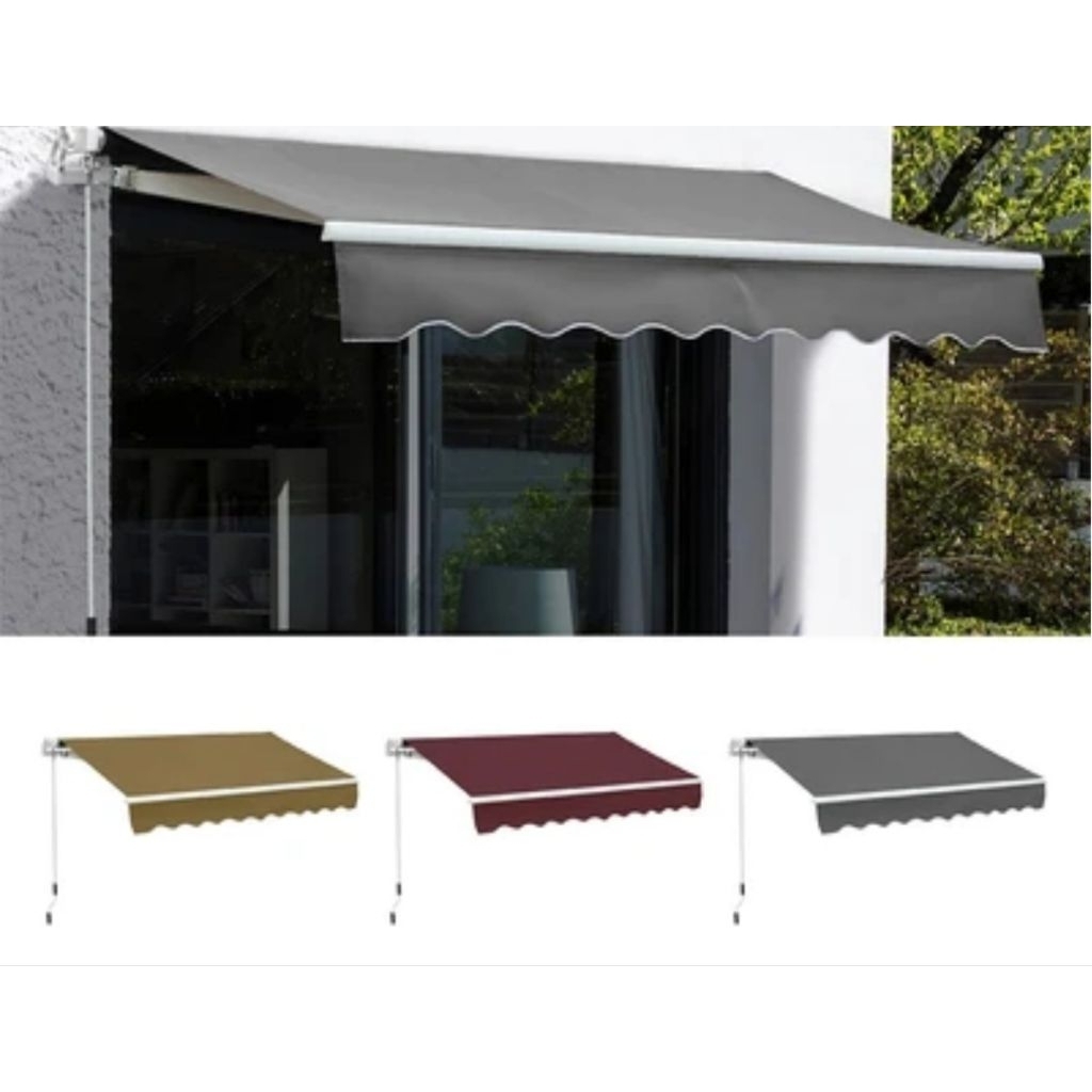 soleil by krisbow awning kanopi gulung 3 x 2.5 meter / 3x2,5m original soleil