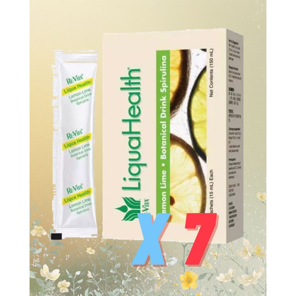 Liqua Health Lemon Lime LH Re-Vita USA 148ml Rasa Jeruk LiquaHealth