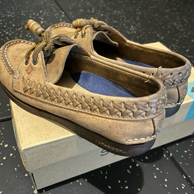 Boat shoes Sperry Quinn Tan ORIGINAL (prlvd)