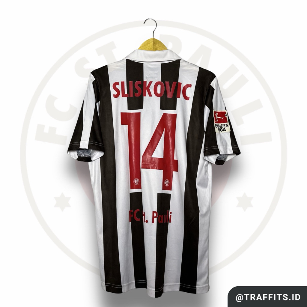 Jersey St Pauli Home 11/12 Petar Sliskovic Original Size M