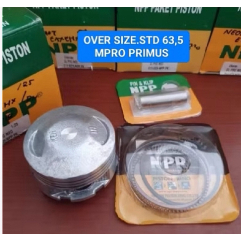 PISTON KIT MEGAPRO PRIMUS OVERSIZE STD NPP