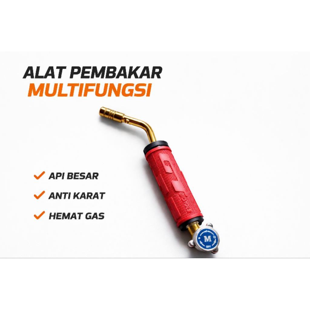 Kompor Torch Lpg Komplit kepala torch manual Gas torch blow torch kepala heating alat las mini alat 