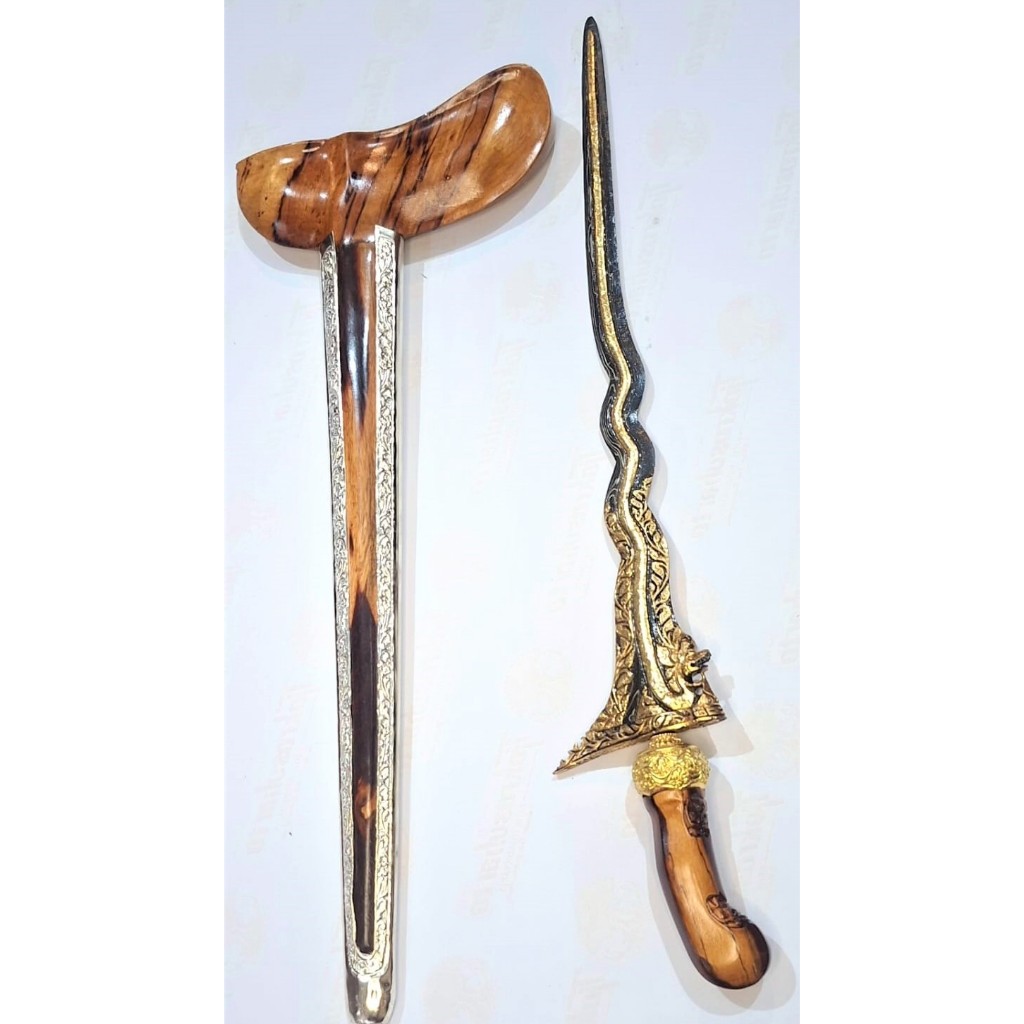 Keris Gayaman Yogya Asem selut Nogososro Kamarogan Blewah perak CKD1134
