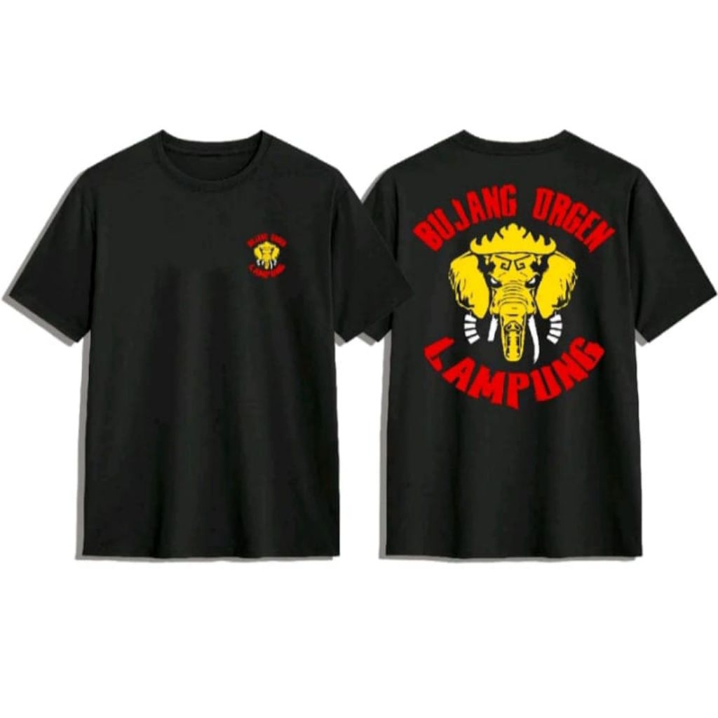 Kaos Distro Bujang Orgen Lampung T-shirt Unisex Pria Wanita