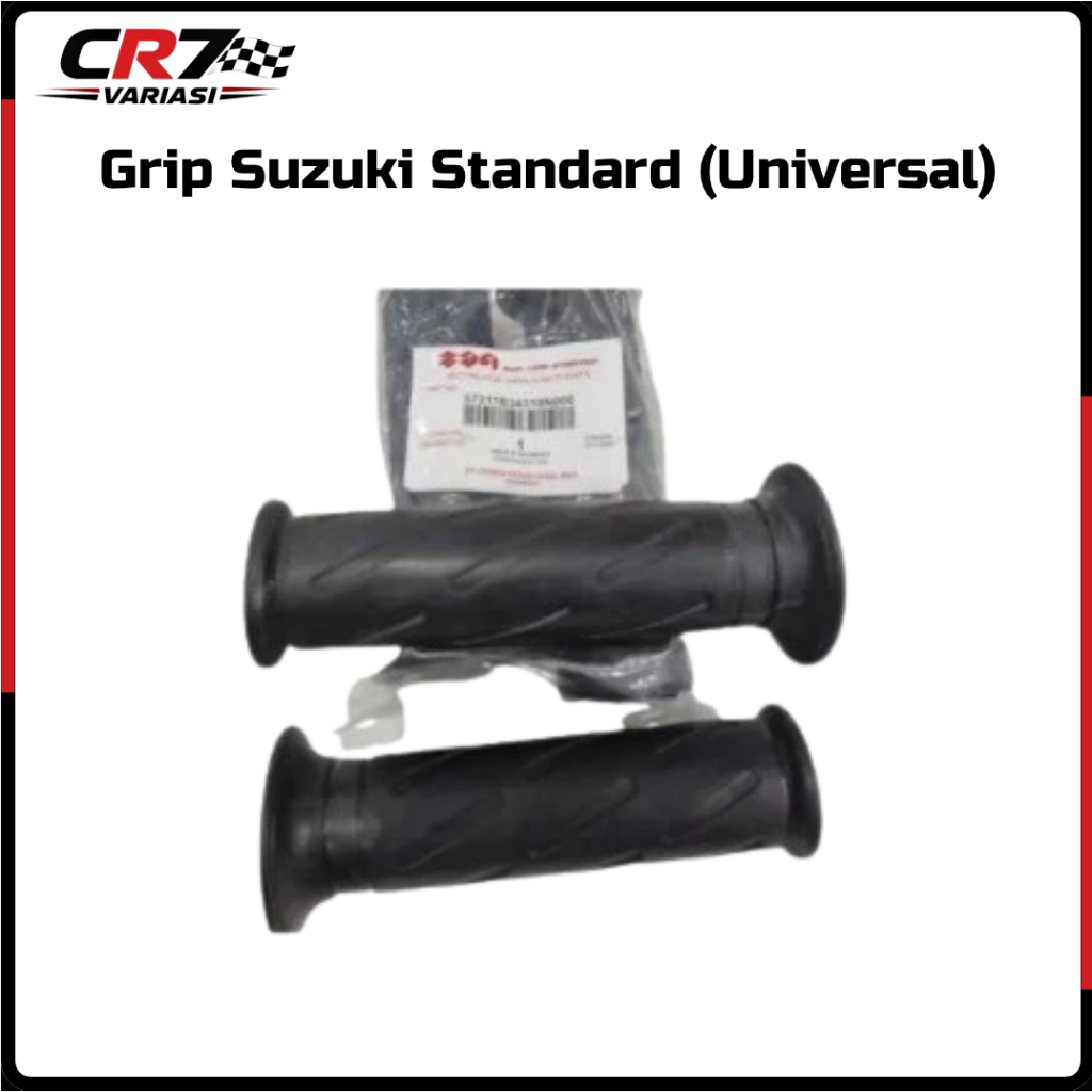 Handgrip Grip Handfat Suzuki Standar Universal Satria Fu Shogun Sp Smash Titan CR7 Variasi Motor