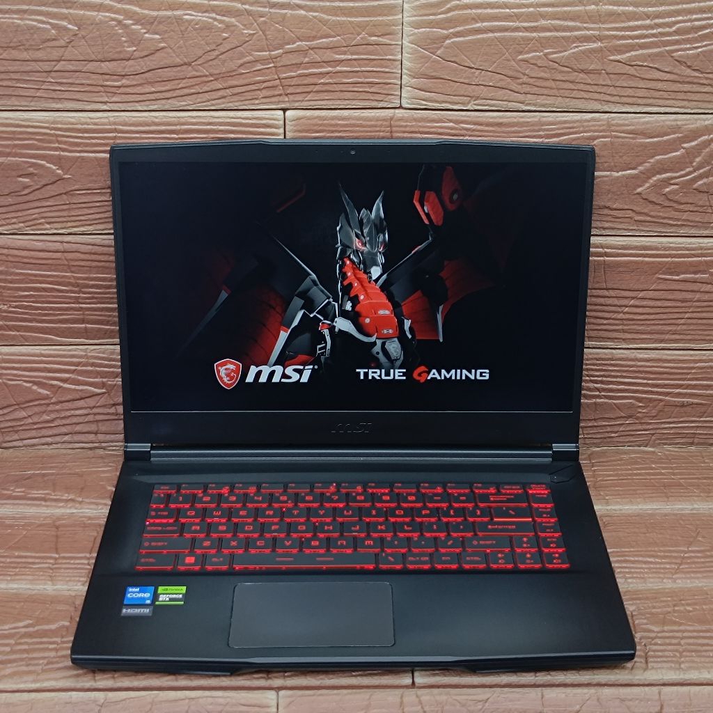 Laptop MSI GAMING GF63 12UC Intel Core i5-124500H RAM 8GB SSD 512GB RTX 3050 GEN12 144Hz