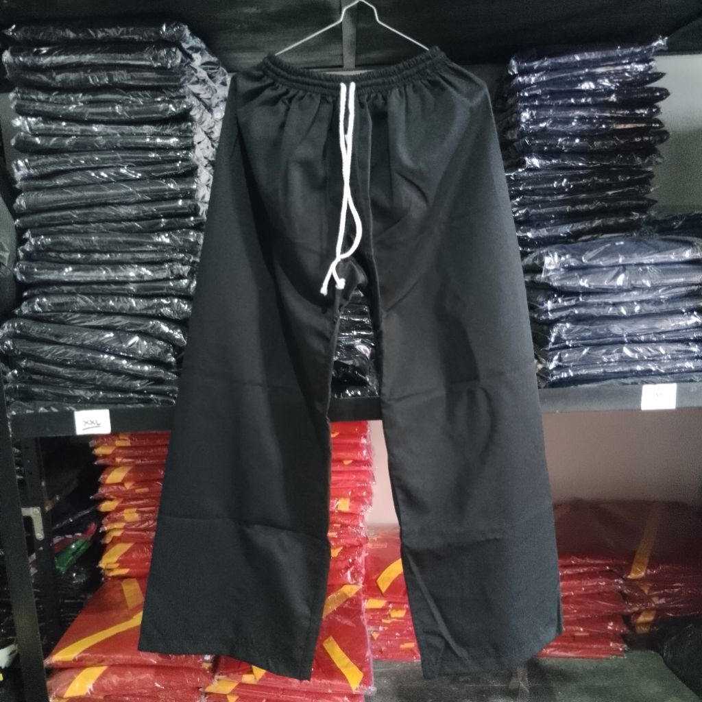 Celana Pencak silat Hitam/Komprang silat