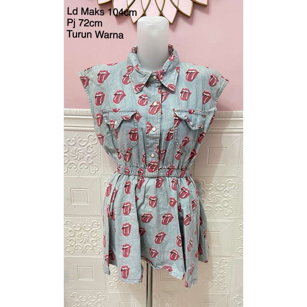 Preloved Dress Jeans