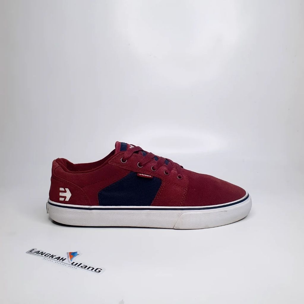 ETNIES Barge LS Burgundy
