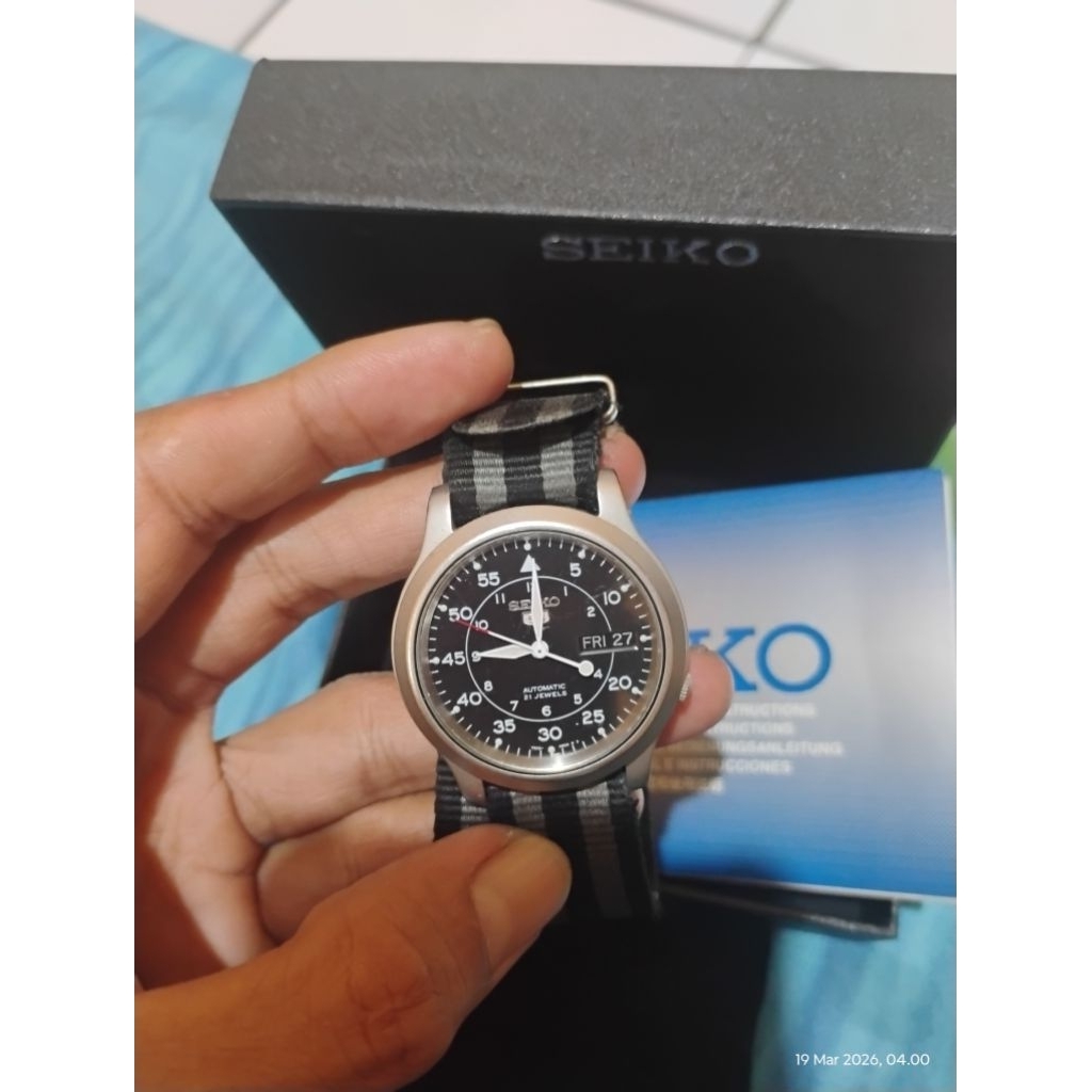 seiko5 minus perlu servis (mati)