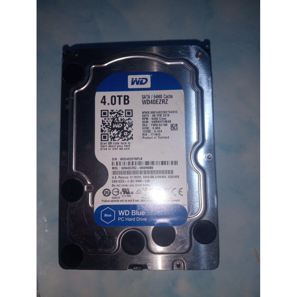 hardisk PC WD 4TB