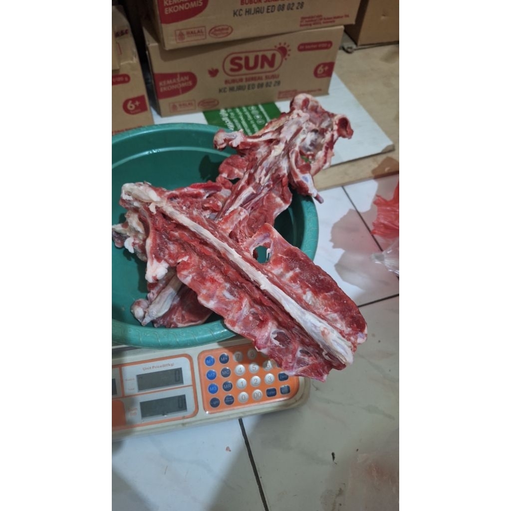 Tulang Punggung dan Pinggul balungan domba kambing 1kg