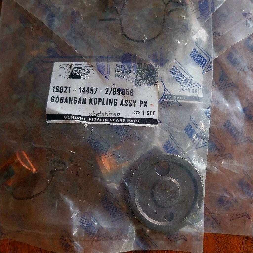 gobangan stut kopling vespa px super sprint