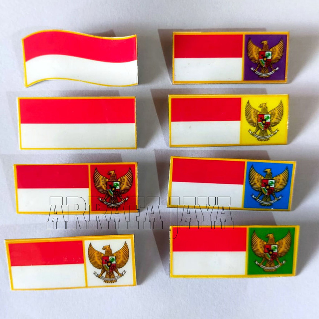 ( 1 Pcs ) PIN MPG BROS MERAH PUTIH GARUDA, PIN PASKIBRA PASKIBRAKA