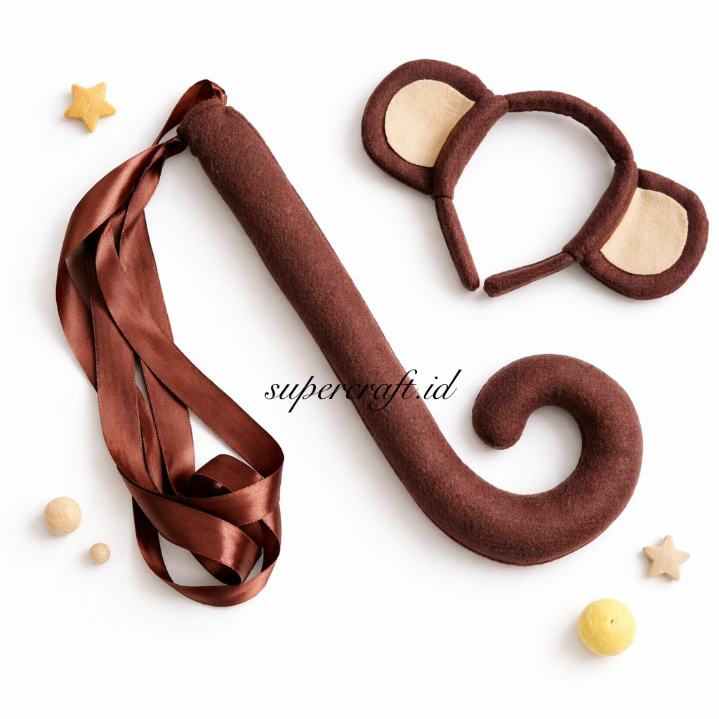 Bando Monyet Pisang Kostum Monkey Banana Karakter Hewan Monyet Binatang Cosplay monyet kostum