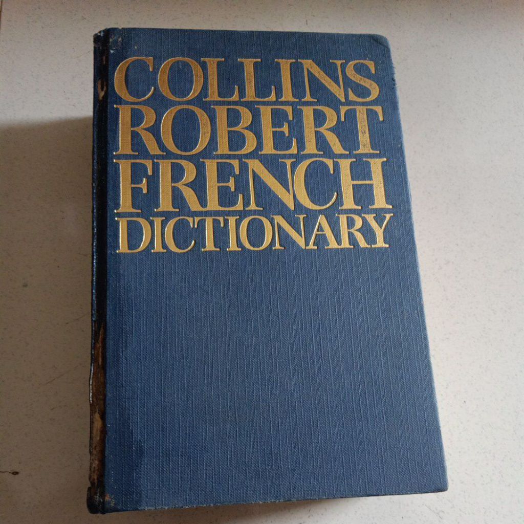 buku kamus Prancis COLLINS ROBERT FRENCH DICTIONARY