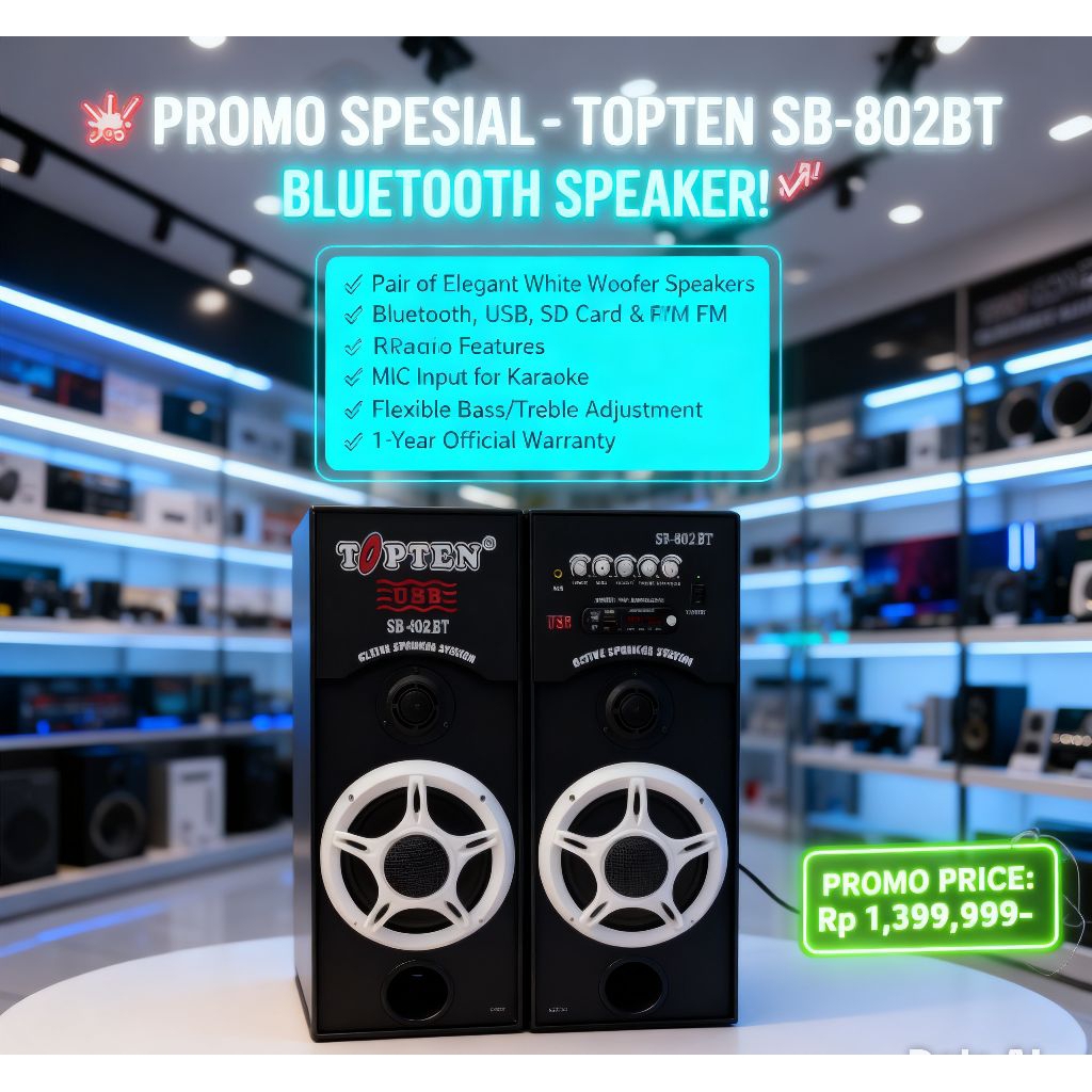 speaker Bluetooth Top ten SB-802BT