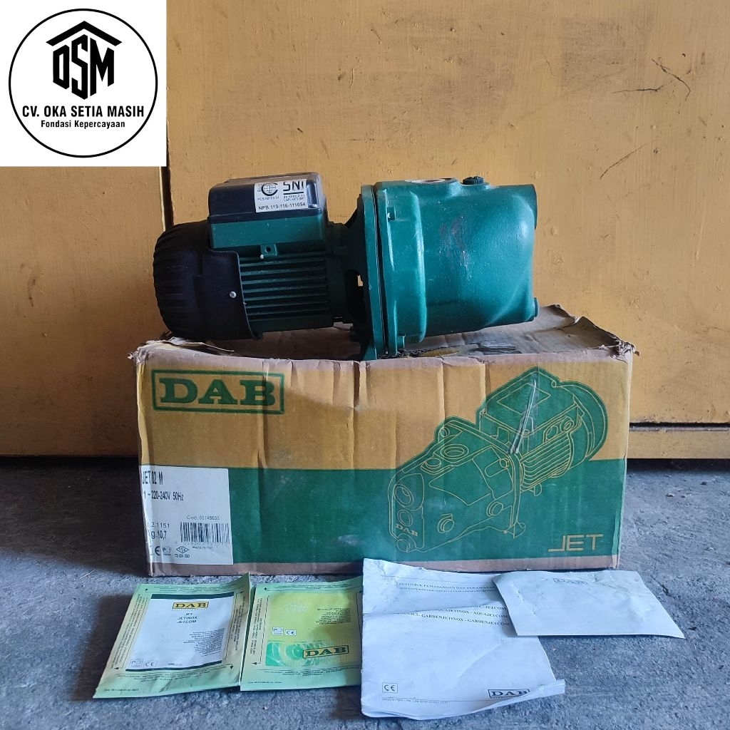 Pompa Air Semi Jetpump DAB Jet 82M (ORIGINAL DAB)