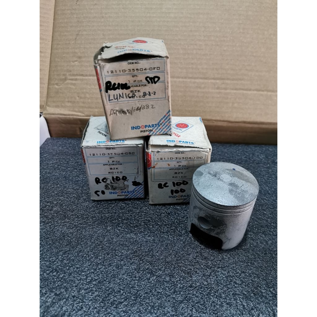 Piston Seher Rc100 Rc 100 Oversize Os STD NOL 50 Indopart