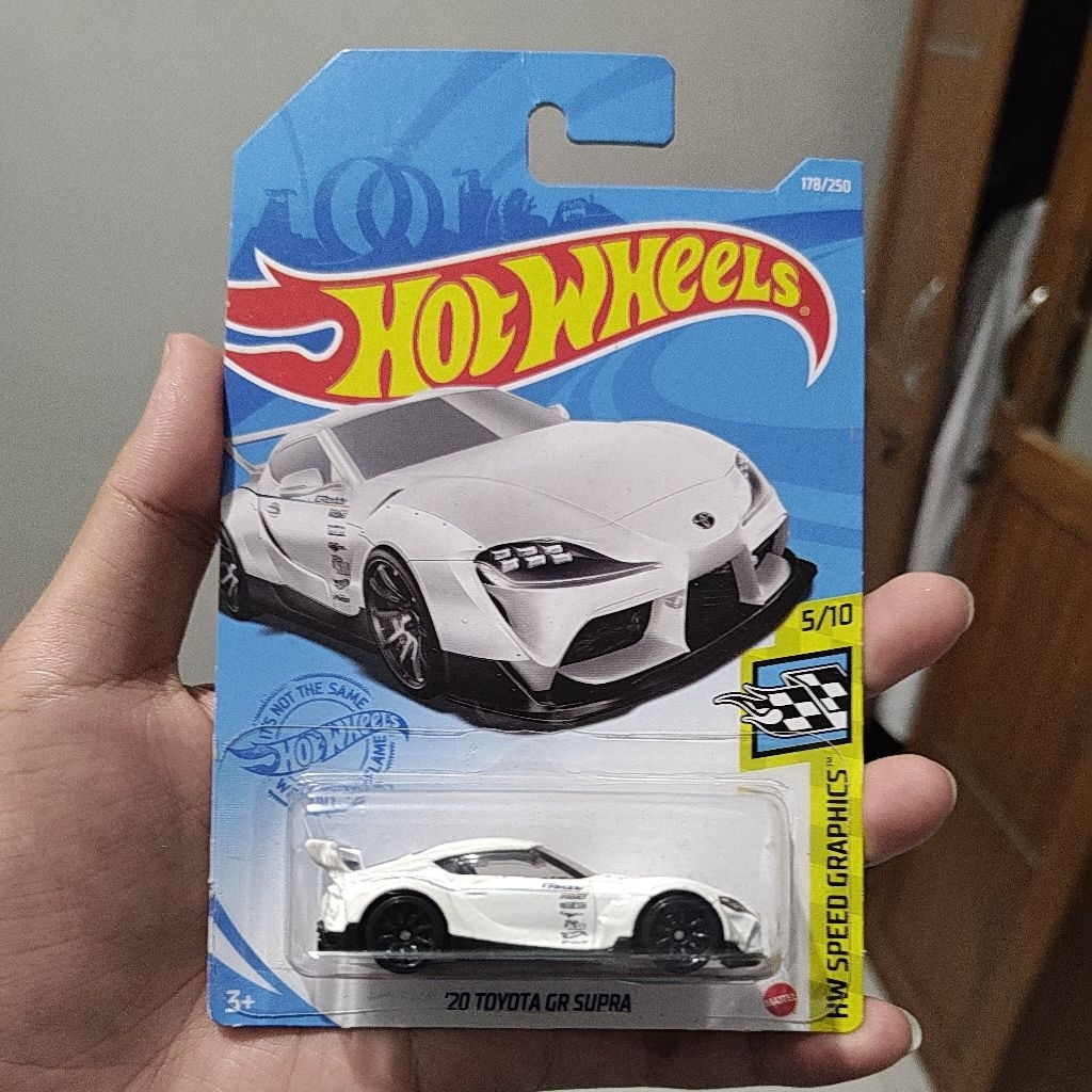 Hot Wheels 20 Toyota GR Supra Putih Greddy