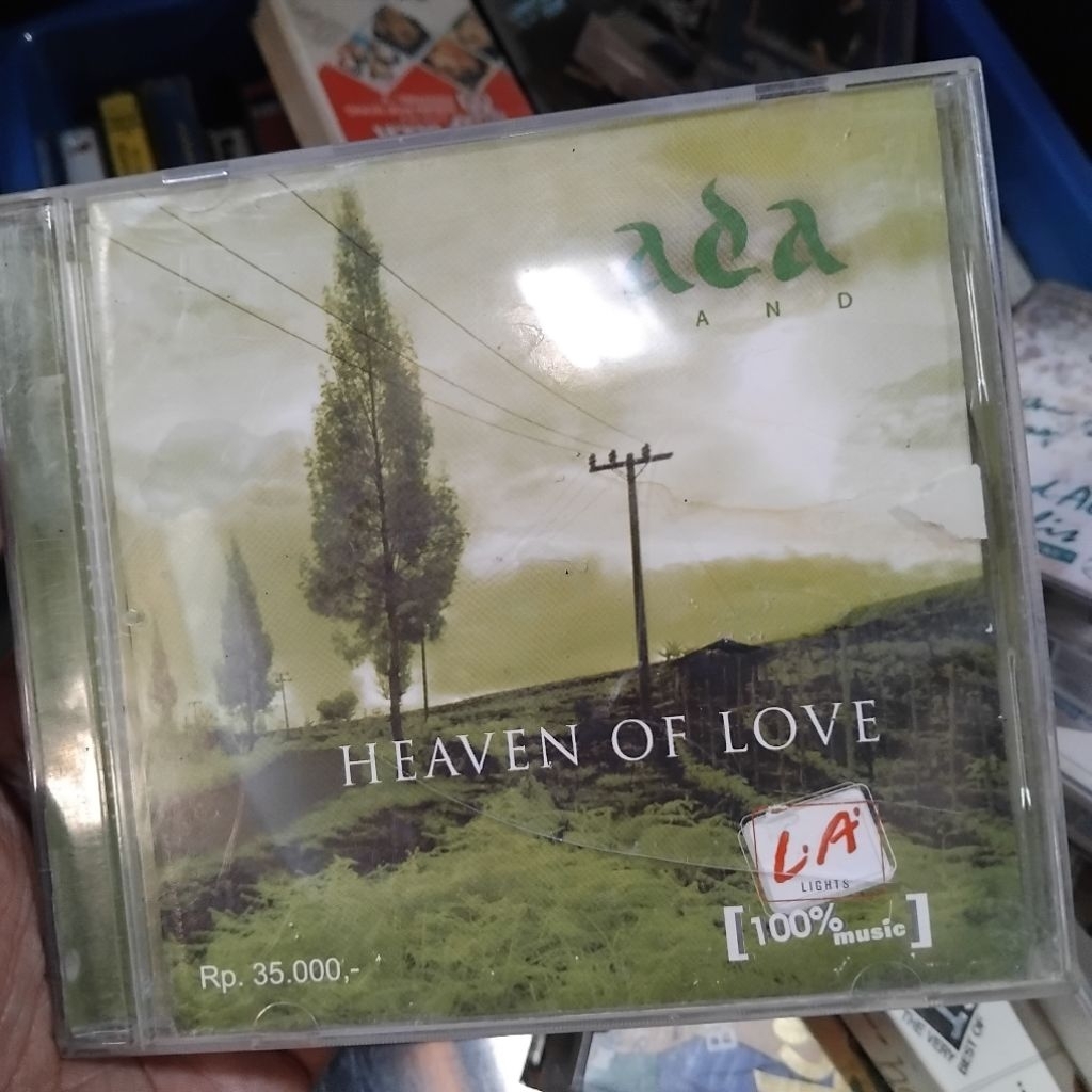 Kaset CD Band Ada Band Album Heaven on Love