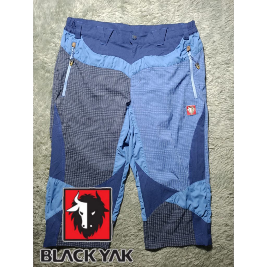 celana pendek ¾ gunung BLACK YAK second brand
