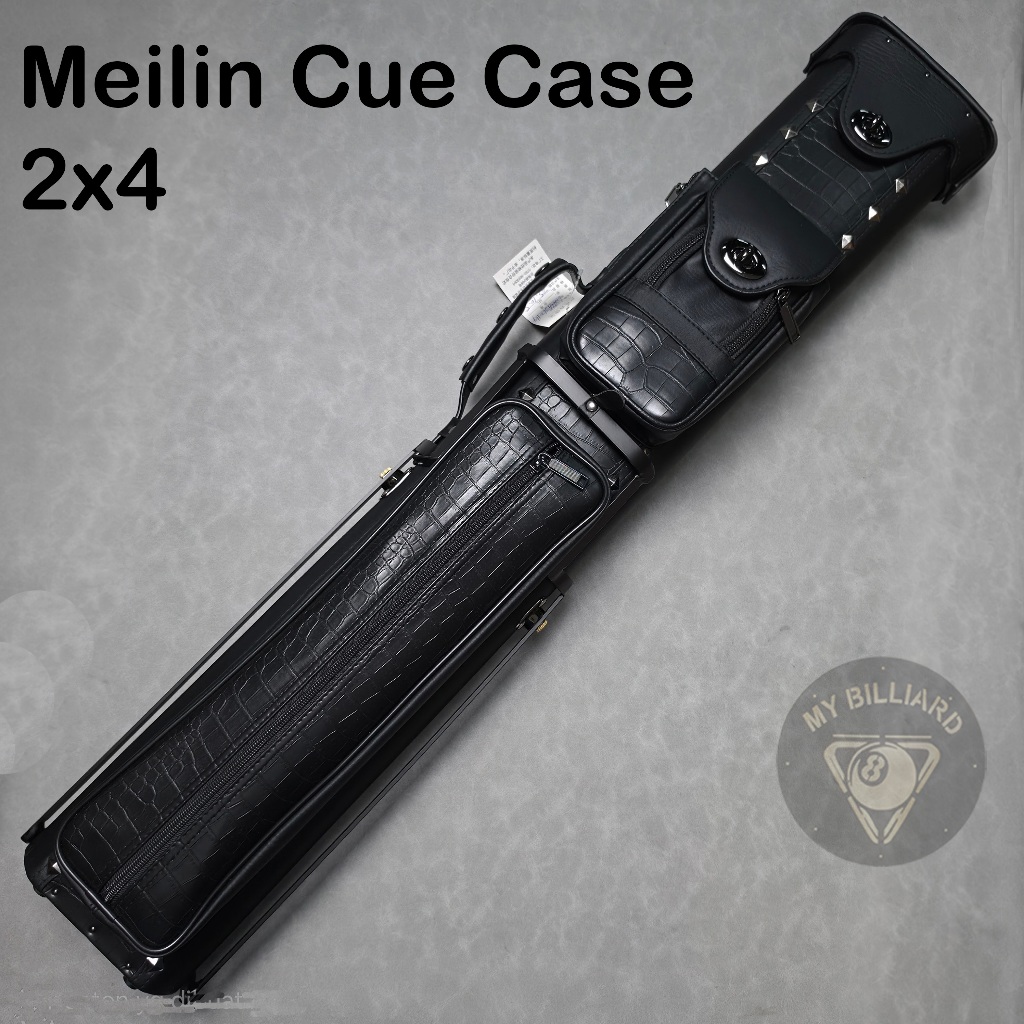 Tas Billiard Meilin Premium Hard Cue Case 2x4 - Hard Cue Case Stik Billiard 2B4S