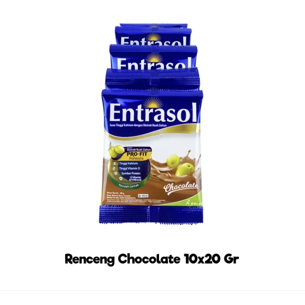 Entrasol Gold Sachet isi 10 Renceng