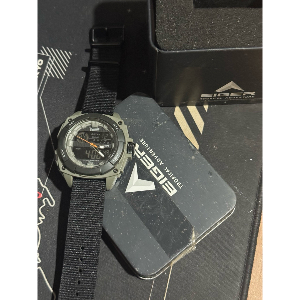 jam tangan Eiger Antero olive