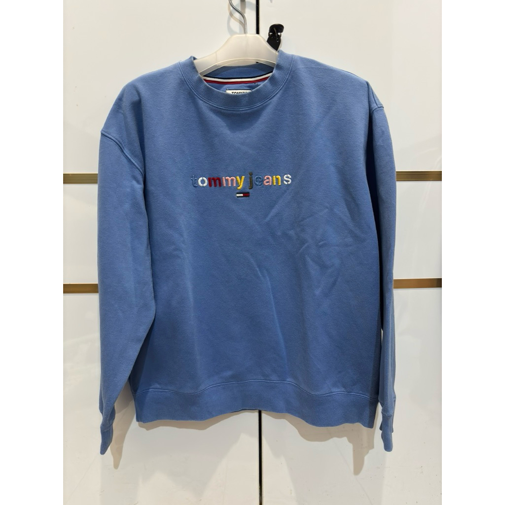 Crewneck baju lengan panjang Tommy Hilfiger jeans