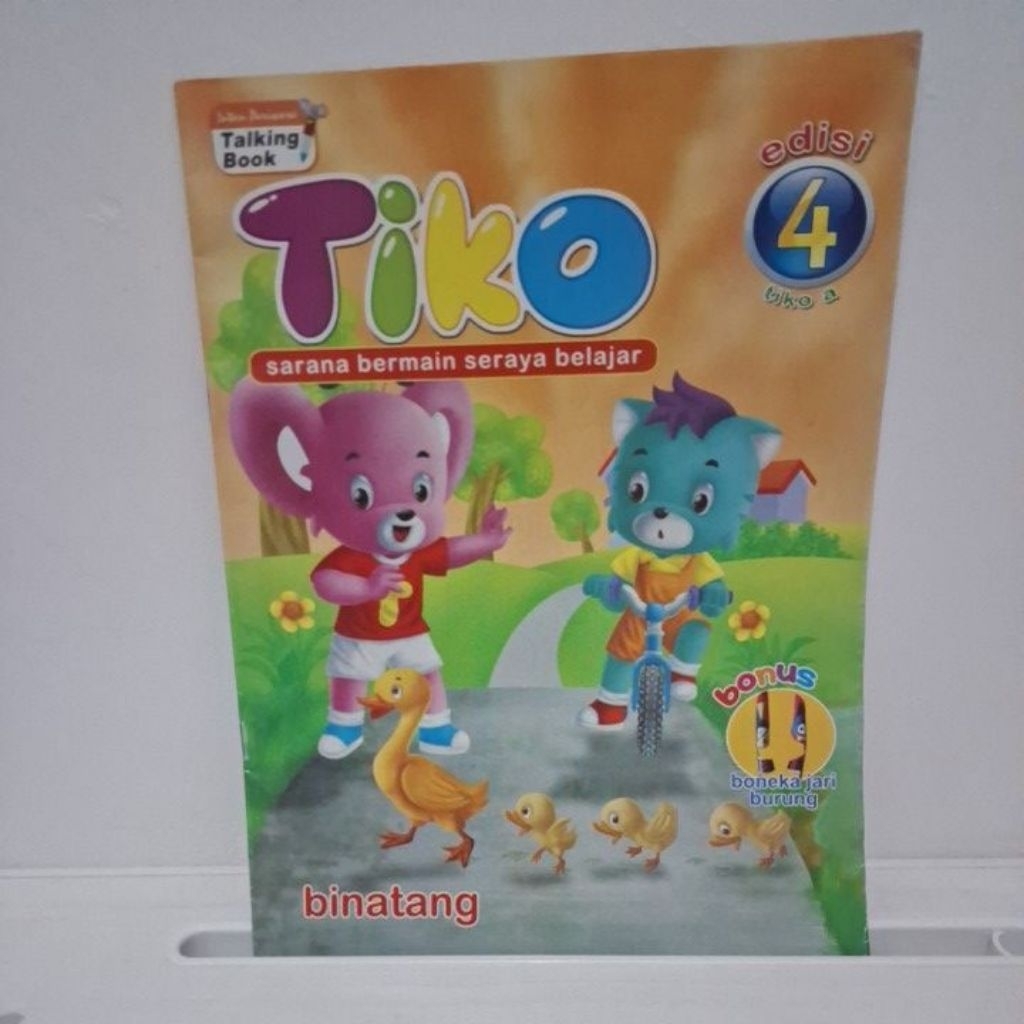 buku majalah untuk anak bermain dan belajar, TIKO, mirip majalah bobo