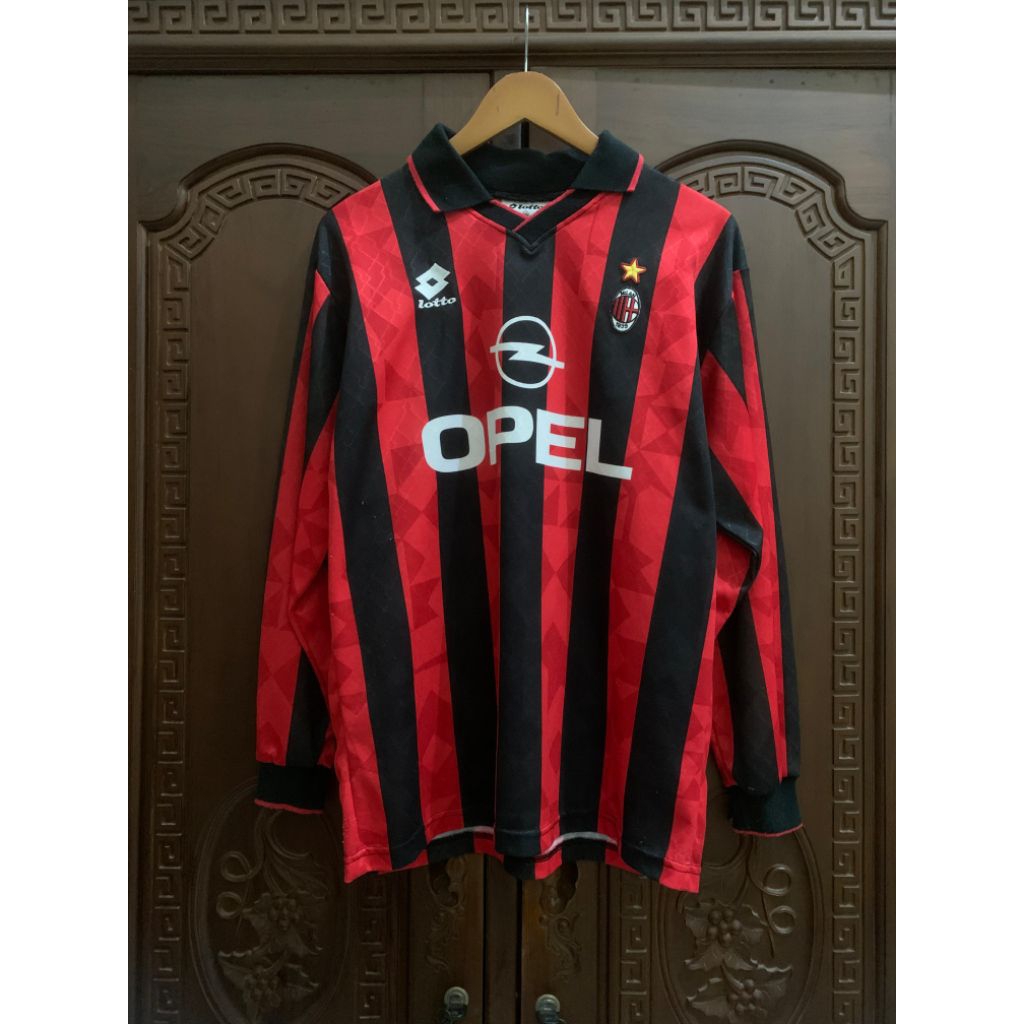 Jersey Original AC Milan Home Long Sleeve 1995/1996