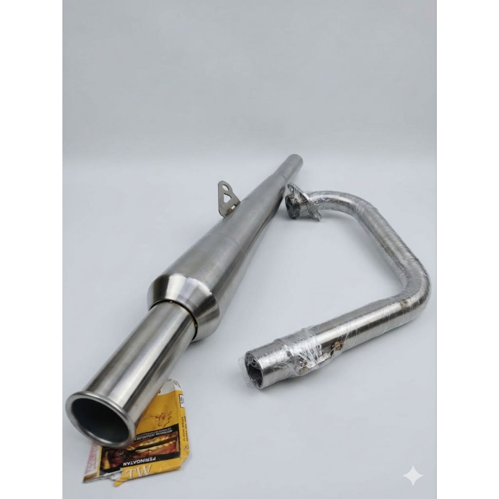 Knalpot japstyle BRITISH custom fullset.MP.GL.CB.THUNDER.. DLL