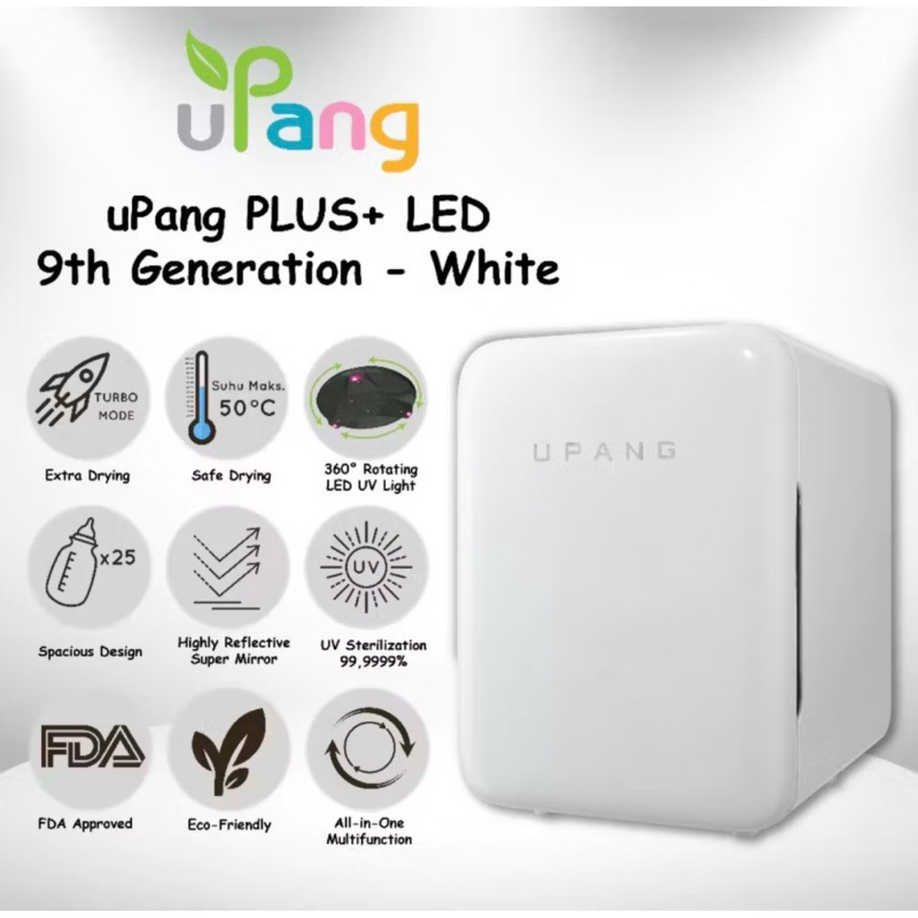 [PRELOVED] UPANG PLUS LED UV STERILIZER (WHITE)