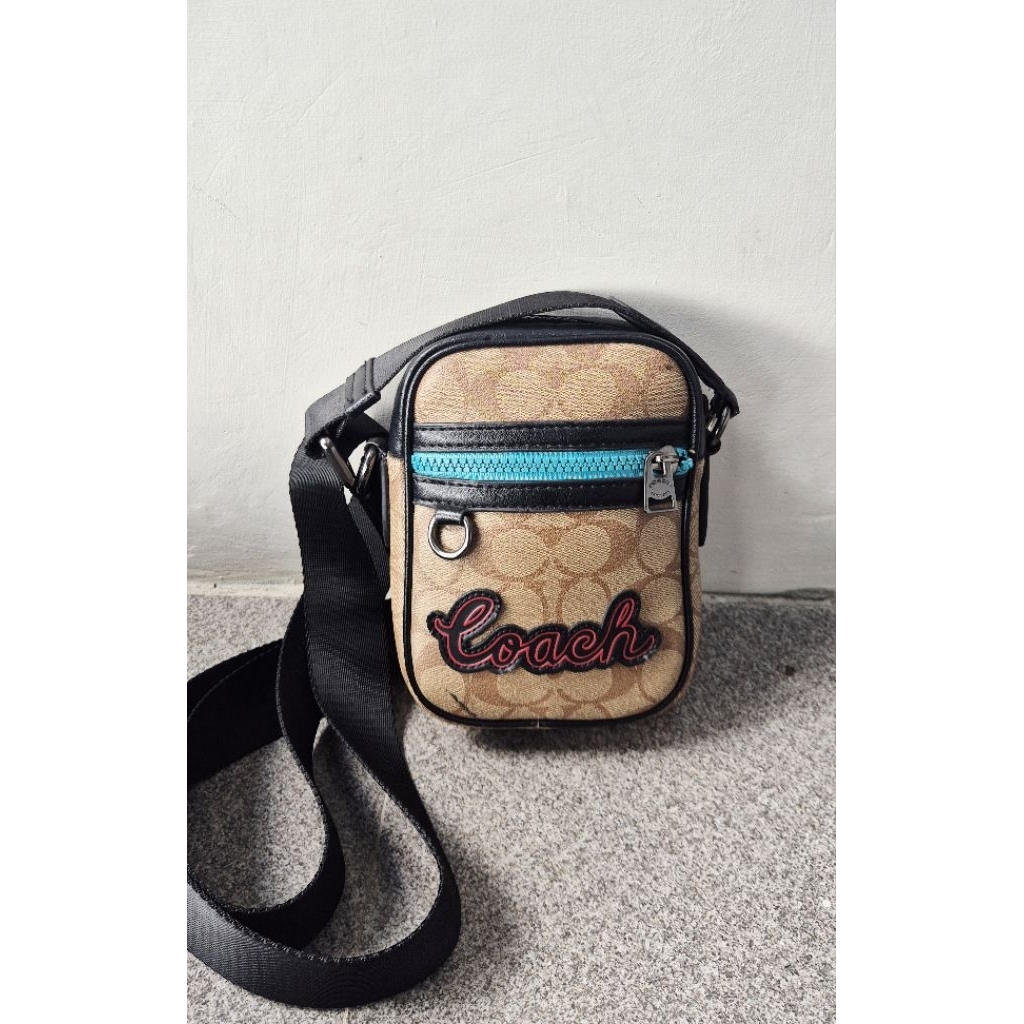 sling bag Coach signature /sling bag HP