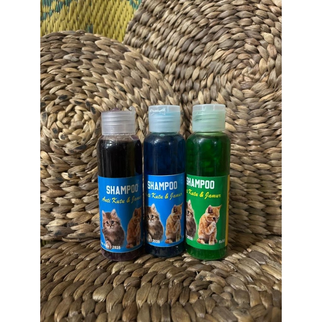 Shampo Kucing anti kutu dan jamur