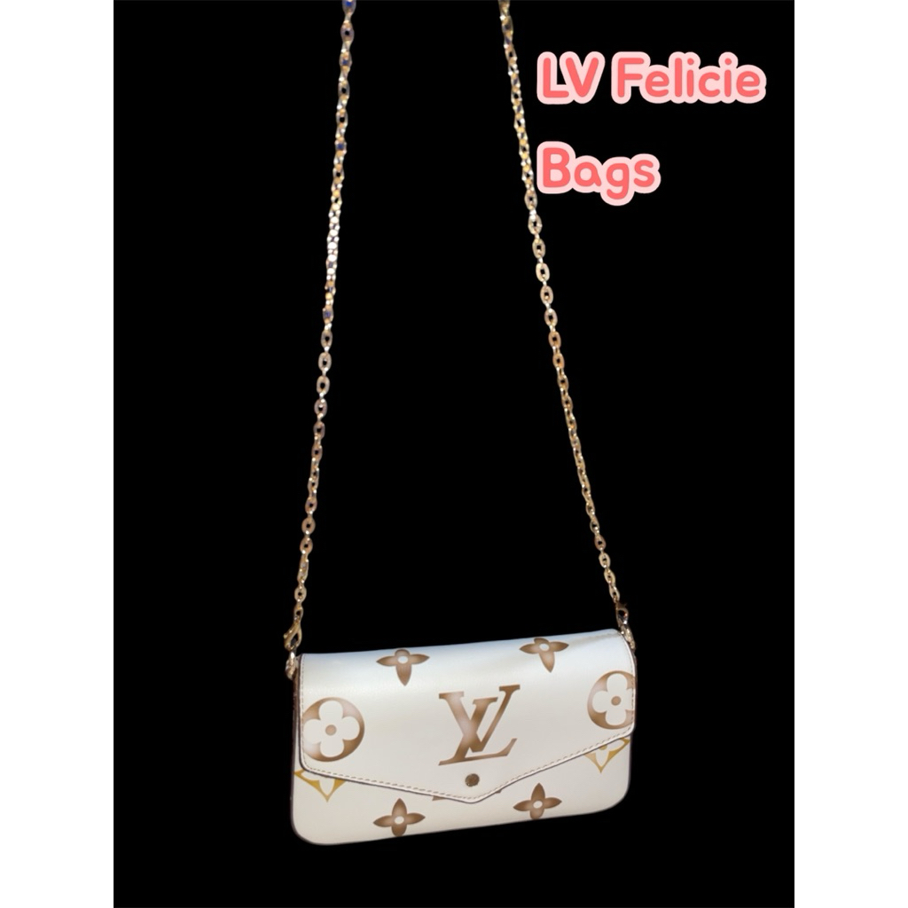 Tas Branded Wanita L*V Felici* Bag New Box Mirror