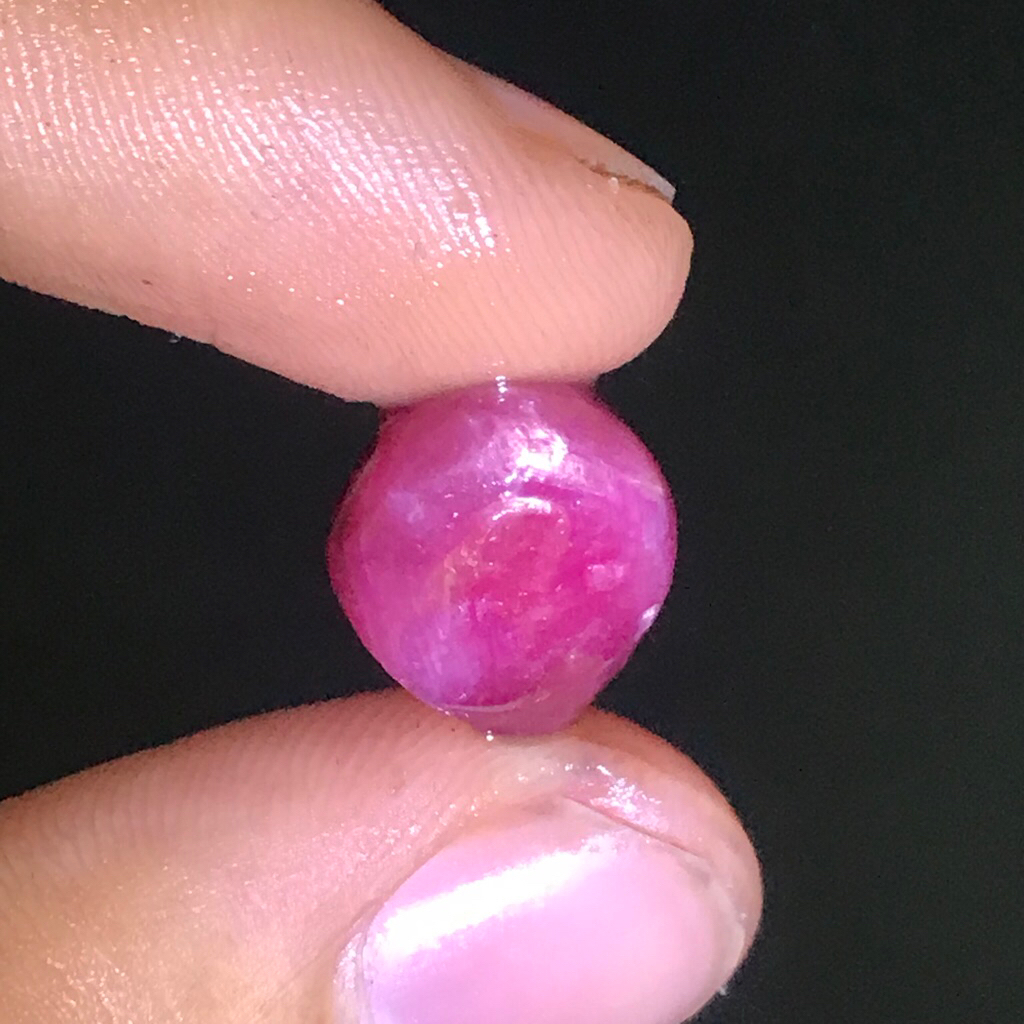 BAHAN RUBY STAR DIM 15 X 12 X 10 MM