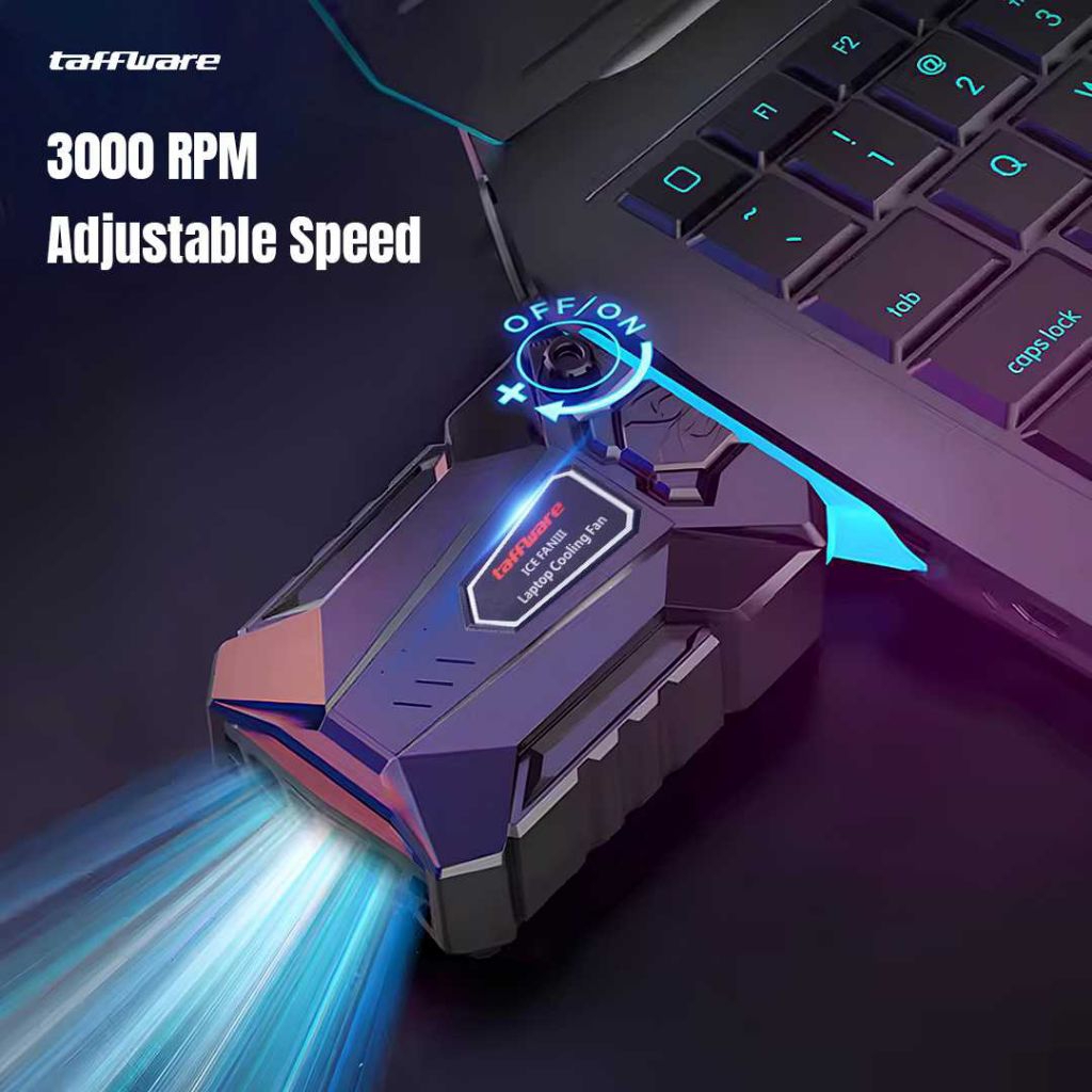 TAFFWARE Kipas Pendingin Laptop Vacuum Cooler Universal Fan Pendingin Laptop USB Portable