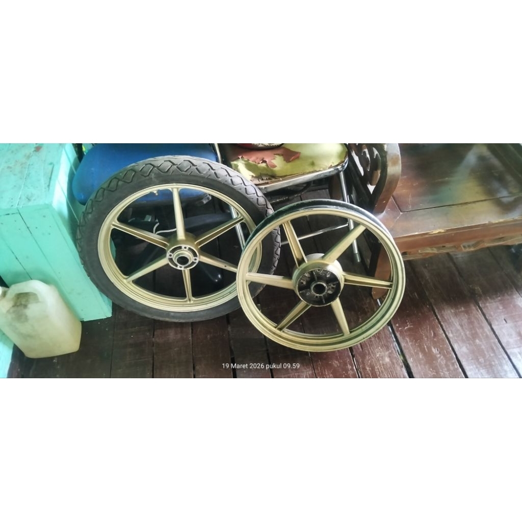 velg copotan motor RX-King depan dan belakang ring 18
