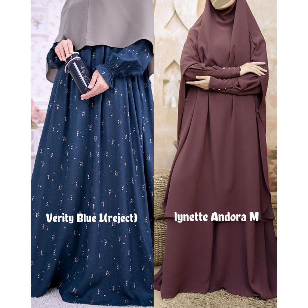 Ditsy Verity Blue L(reject) Lynette Andora M