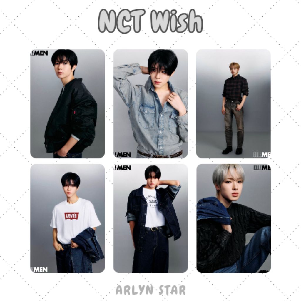 BISA COD [FREE GIFT] PHOTOCARD POLAROID GANTUNGAN KUNCI || NCT WISH || SAKUYA RYO JAEHEE YUSHI RIKU 
