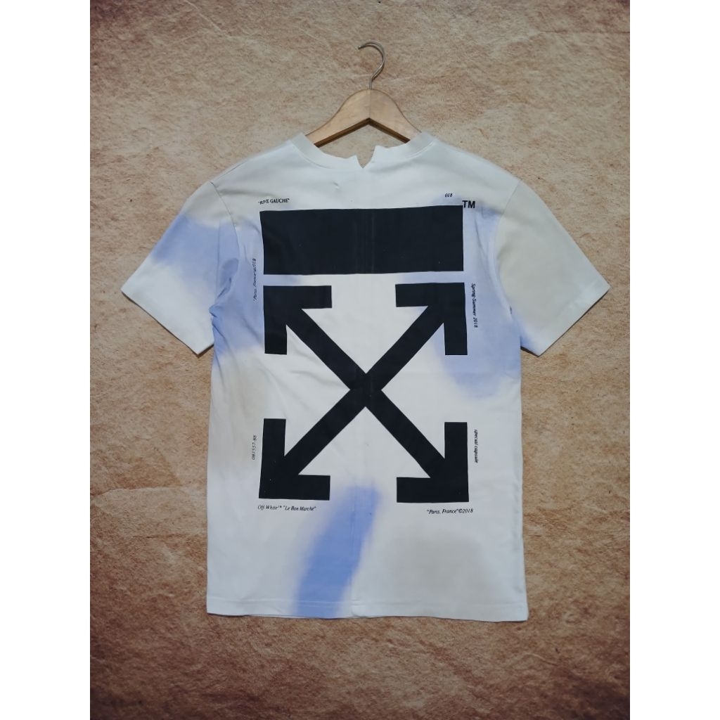 Tshirt keren OFF WHITE katun adem recomend bekas pakai