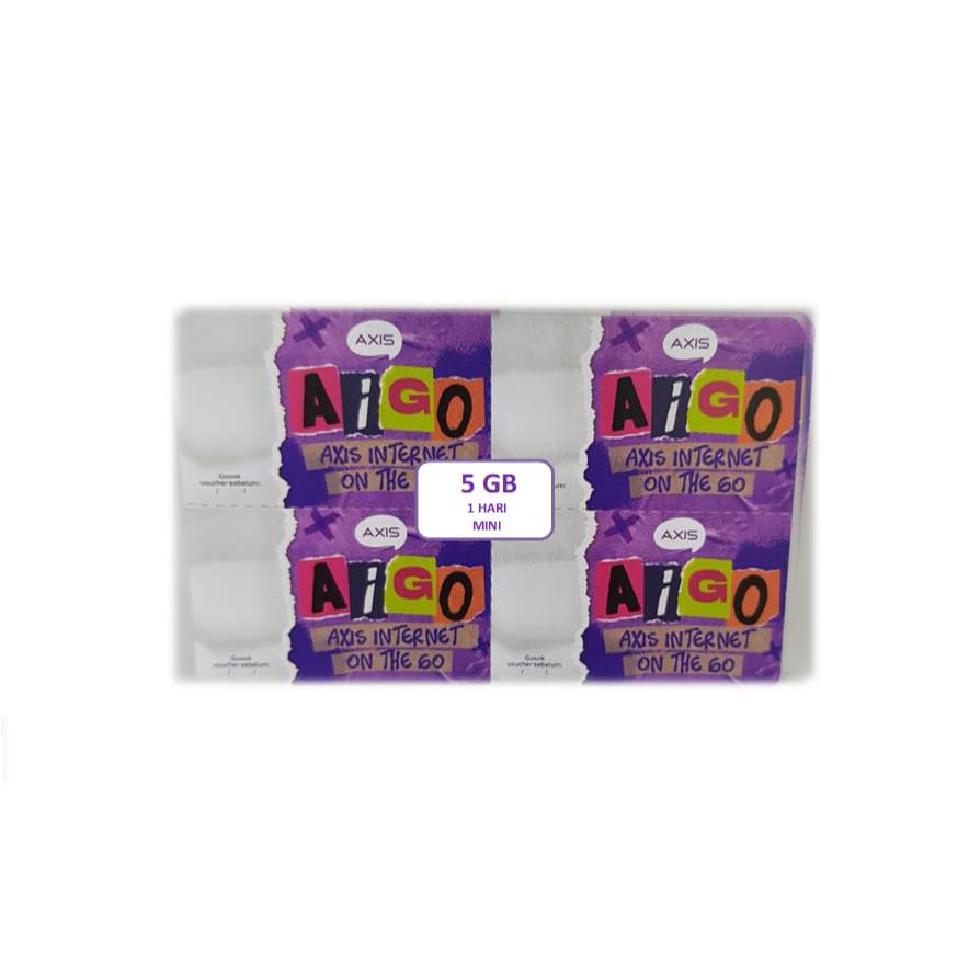 Voucher Axis MINI 5 GB 1 Hari