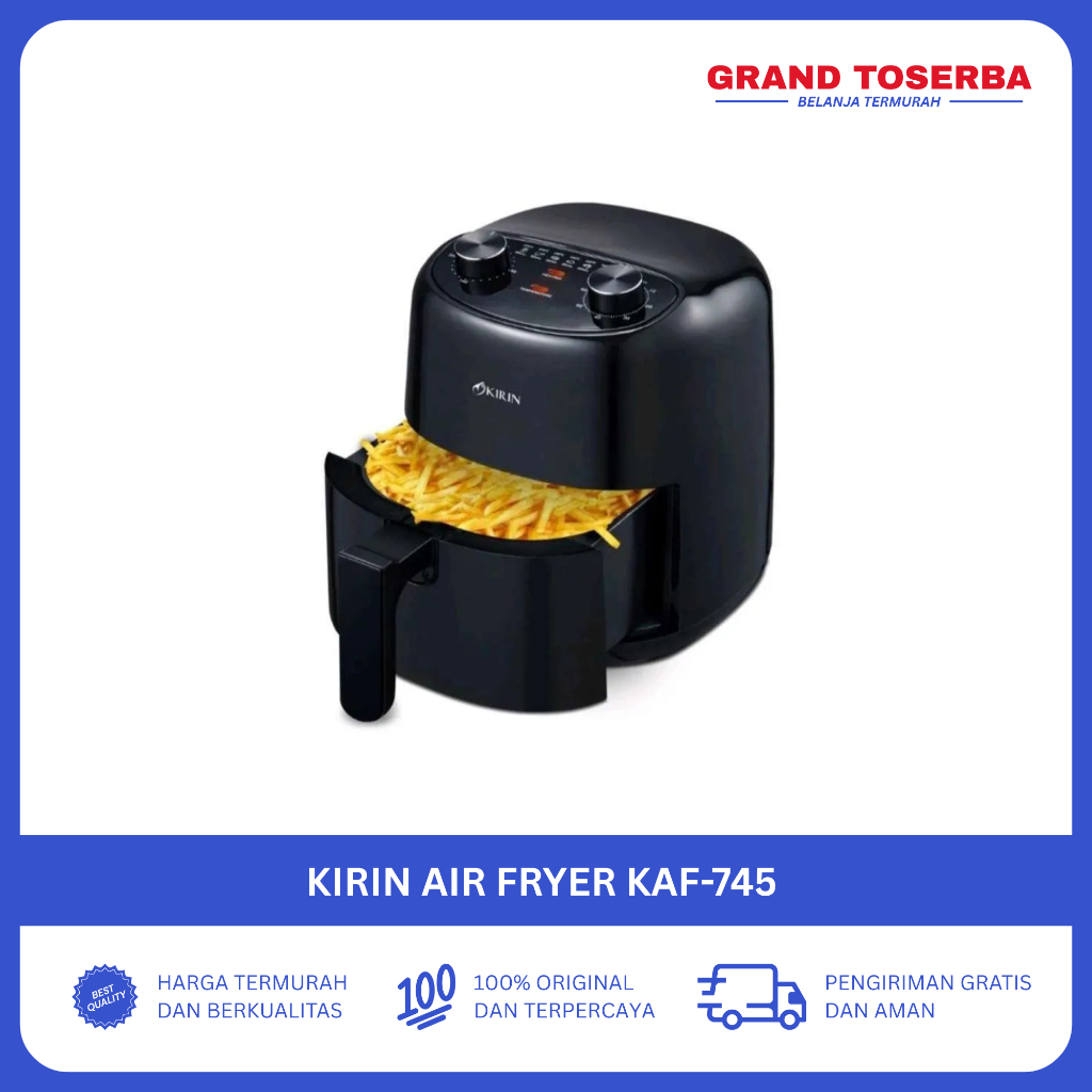 Air Fryer Kirin KAF-745 Black