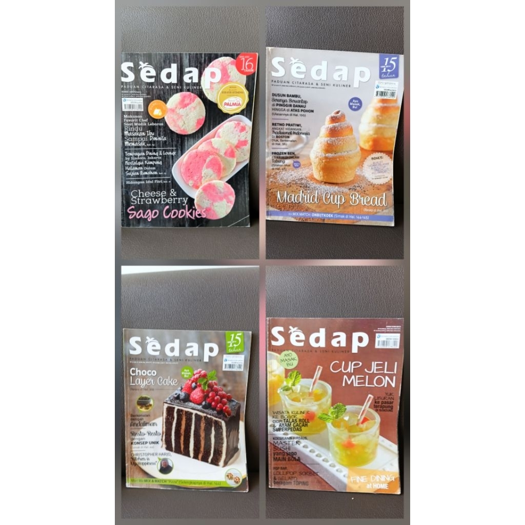 majalah sedap edisi tebal