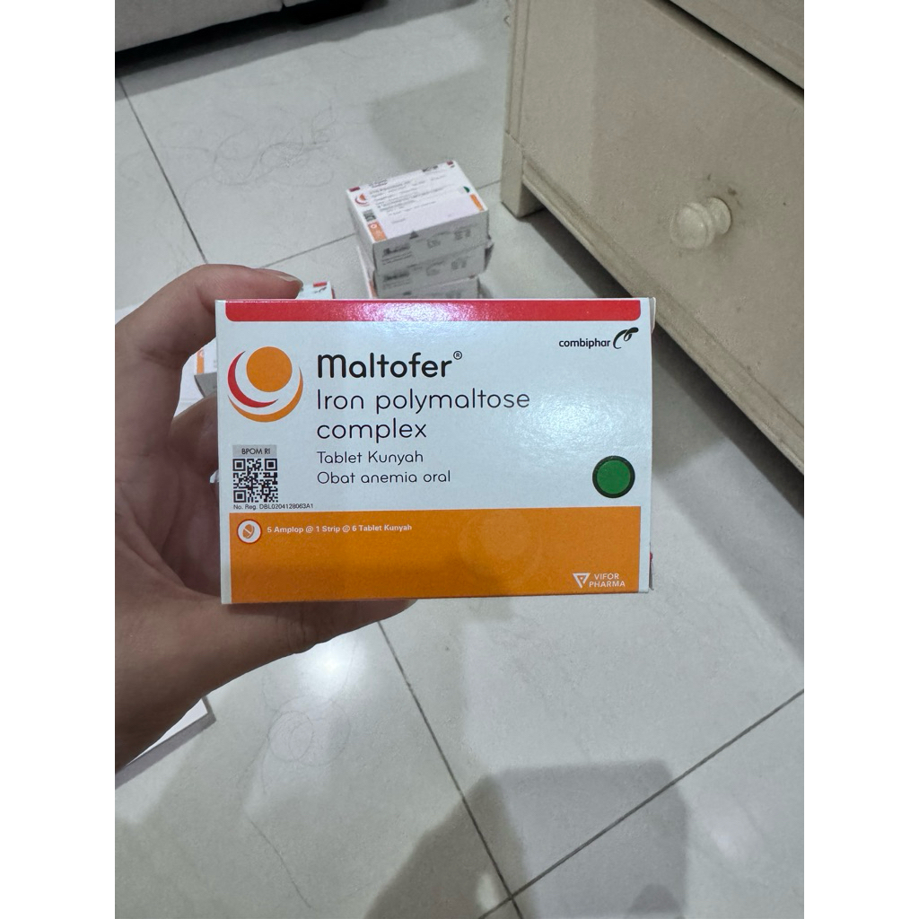 Maltofer Tablet Kunyah untuk Mencegah Kekurangan Zat Besi