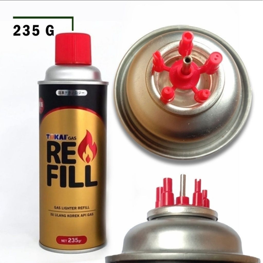 GAS REFILL KOREK GAS TOKAI (ORIGINAL TOKAI)